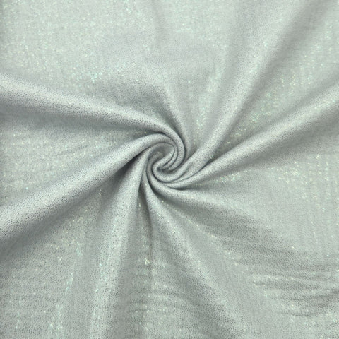 Musselin Double Gauze Sparkle Green 008