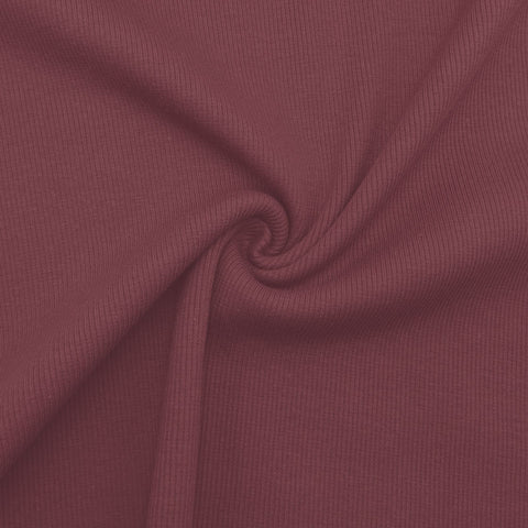 Feinripp Bündchen Helles Mauve 018