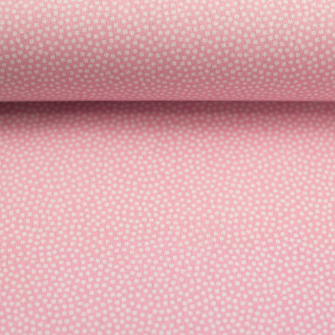 Baumwollstoff Dotties Rosa 011431