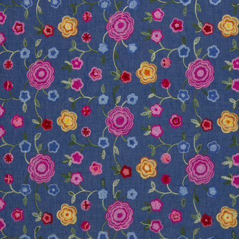 Baumwollstoff Viscose Mischgewebe Jasmin 702597