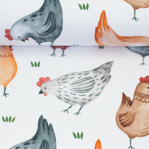 Jerseystoff Crazy Chicken 778010