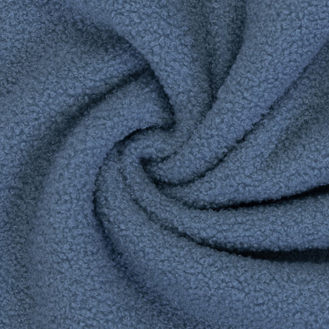 Teddy Fleece Rauchblau 259