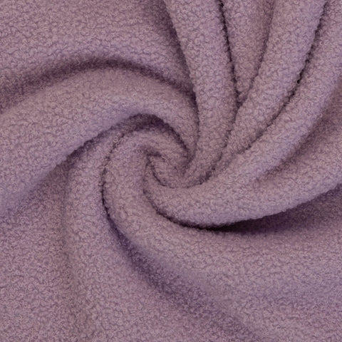 Teddy Fleece Dunkles Flieder 643