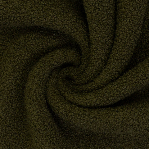 Teddy Fleece Moosgrün 765