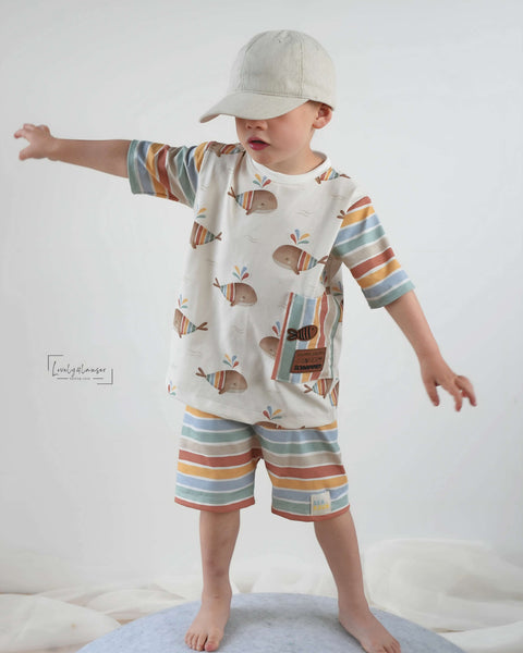Jerseystoff Rainbow Love Whale (Bio)