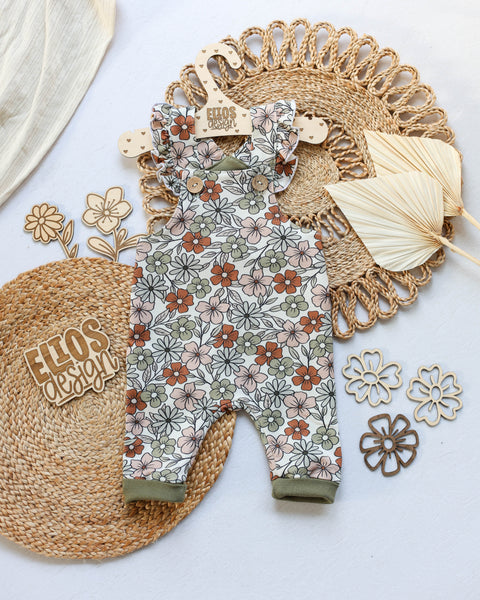 French Terry Cora Flowers (Bio) [WSV]