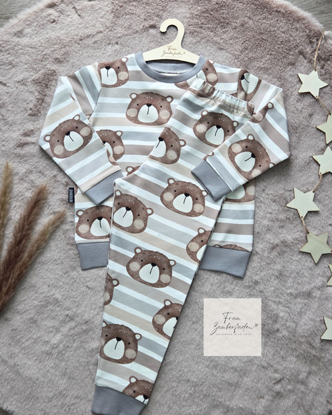 Schnittmuster Pyjama Sleep & Chill 68-158