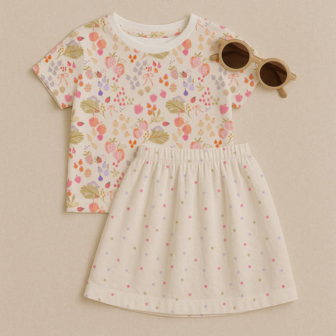 Jersey Stoff Wild Berries 2850 (Bio) VORBESTELLUNG