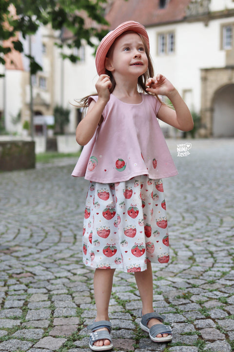 Jerseystoff Happy Strawberries 2701 (Bio)