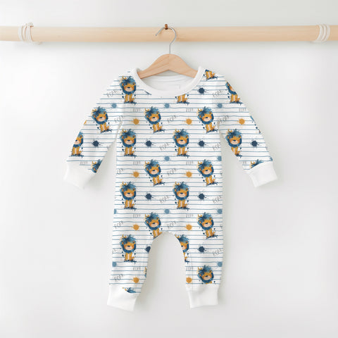 Jerseystoff Kleiner Zottel gestreift (Bio)