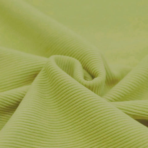 Ottoman Ripp Jersey Lemongreen 820