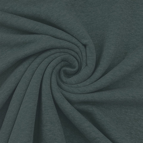 Wintersweat Dunkles Taubenblau meliert 908