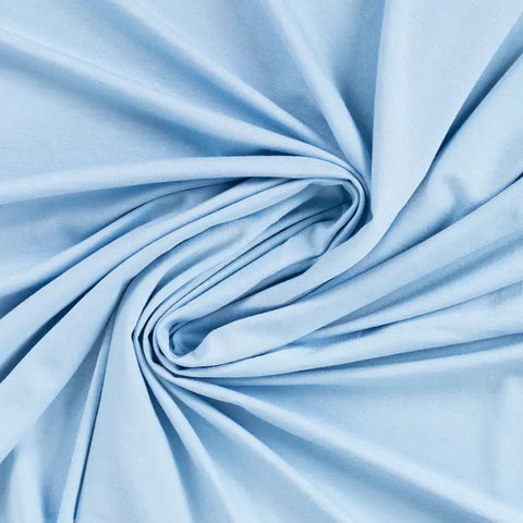 Viscose Jersey Helles Frostblau 910