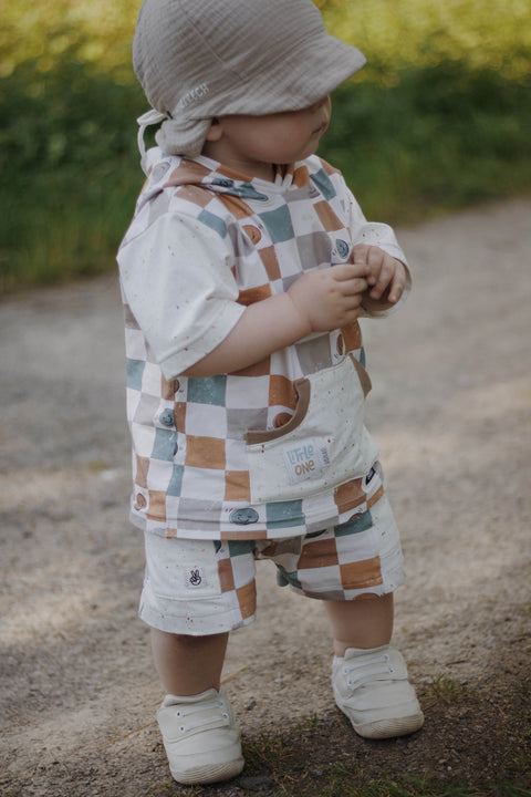 French Terry Checks and Smileys 2853 (Bio)