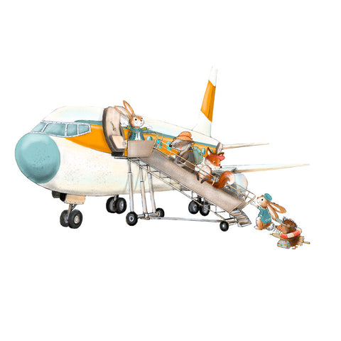 Bügelbild Ab in den Urlaub Maxi