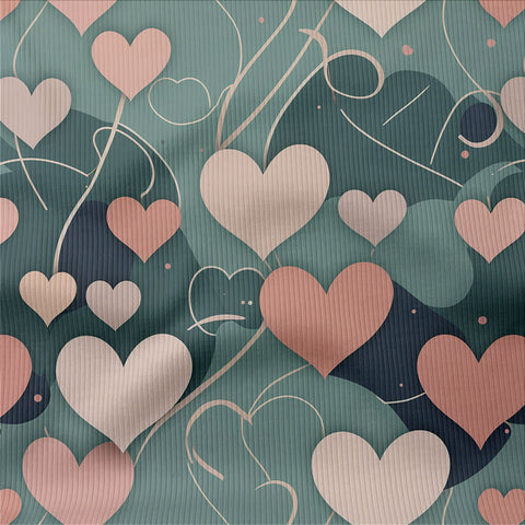 Rippjersey Abstract Hearts 2960 (Bio)