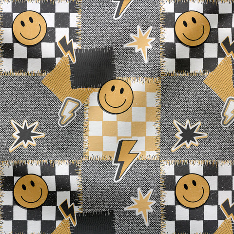 French Terry All Checked 3310 (Bio) VORBESTELLUNG