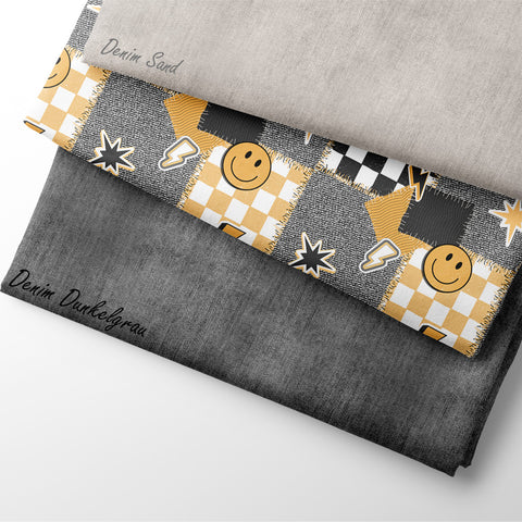 French Terry All Checked 3310 (Bio) VORBESTELLUNG