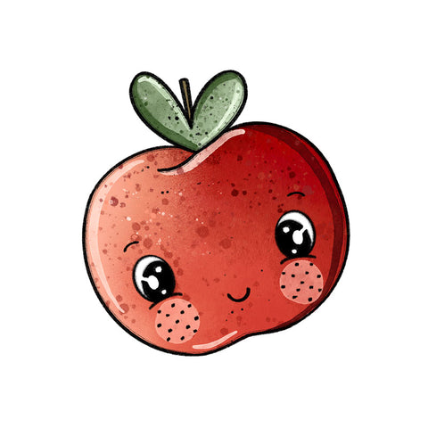 Bügelbild Apple Friend MINI