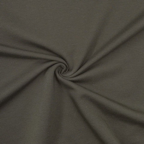 French Terry Armeegrün 055