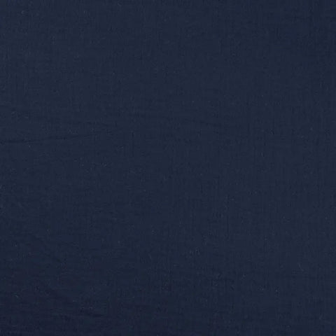Musselin Double Gauze Atlantikblau 006