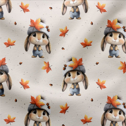 Waffelstrick Light Autumn Bunny (Bio) VORBESTELLUNG