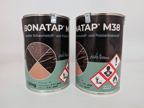 2x Polster- und Möbel Kleber Universalkleber BONATAP Polsterkleber 0,8kg