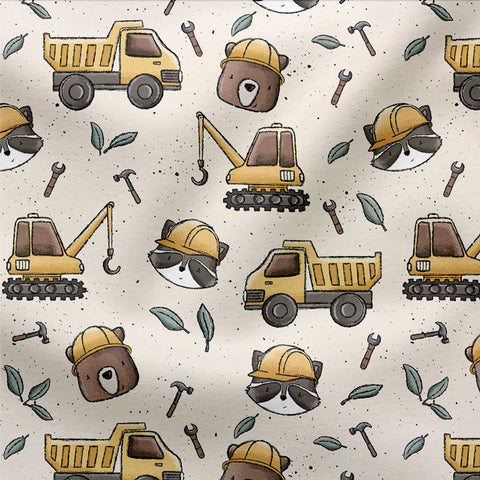 French Terry Bärenbaustelle 3249 (Bio)