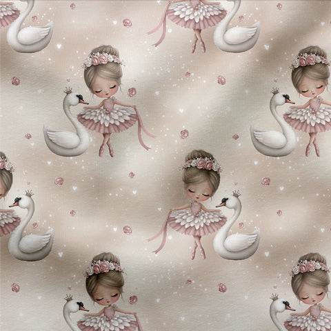 French Terry Ballerina Creme 3253 (Bio)