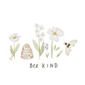 Glassticker Bee Kind Größe M
