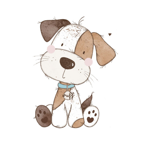 Bügelbild Bello Buddy Medium