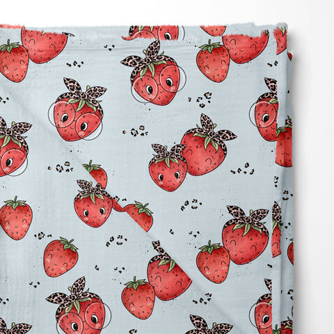 Musselin Double Gauze Berry Bonanza 3583 (Bio)