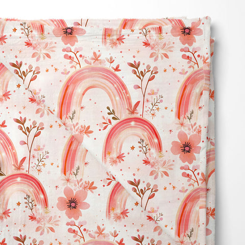 Musselin Double Gauze Blumenbogen (Bio)