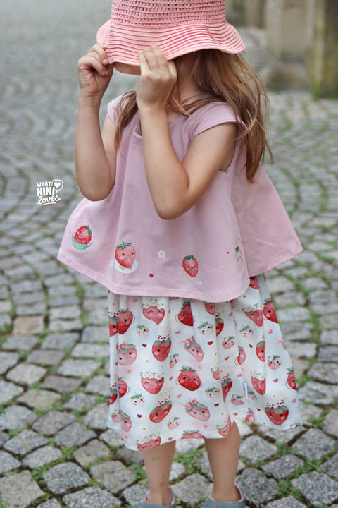 Jerseystoff Happy Strawberries 2701 (Bio)
