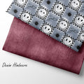 French Terry Denim Himbeere