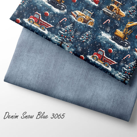 French Terry Denim Snow Blue 3065 (Bio) VORBESTELLUNG