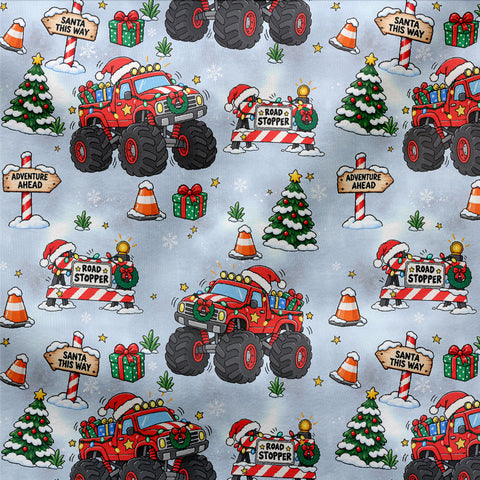 French Terry Christmas Monster Truck Hell 3952 (Bio)