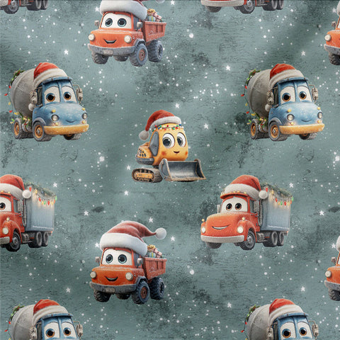 Nicky Jersey Christmas Roadworks Green 3132