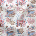 French Terry Christmas Sweets White 3113 (Bio) VORBESTELLUNG