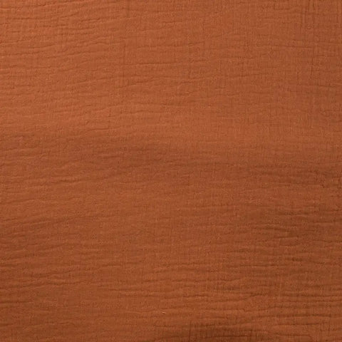 Musselin Double Gauze Cognac 136