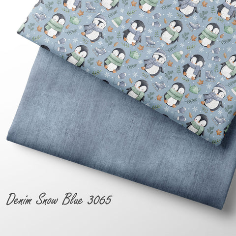 French Terry Denim Snow Blue 3065 (Bio) VORBESTELLUNG