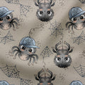 French Terry Cool Spider Neutral 3718 (Bio) VORBESTELLUNG