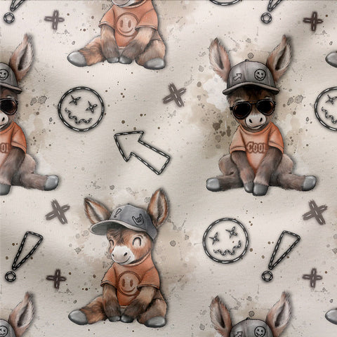 French Terry Cool Donkey Neutral 2968 (Bio)