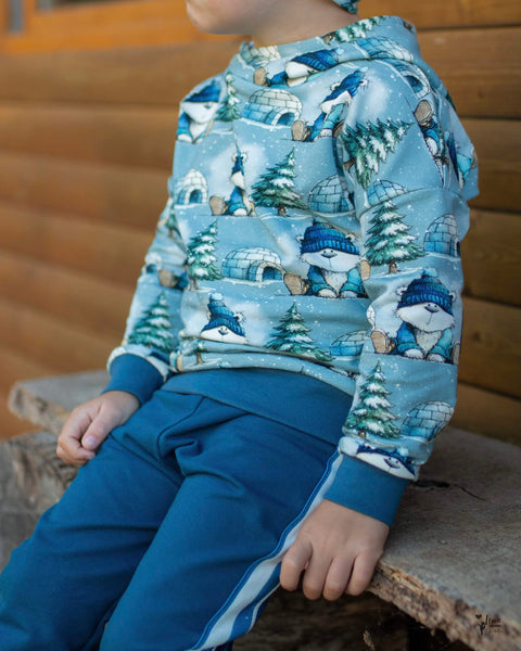 French Terry Cozy Polarbear 3801 (Bio) VORBESTELLUNG