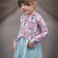Jerseystoff Denim Helles Altgrün