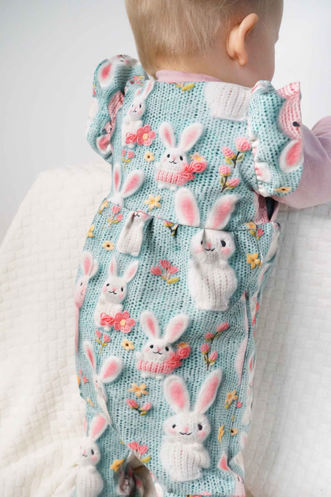 French Terry Knitted Bunnys (Bio)