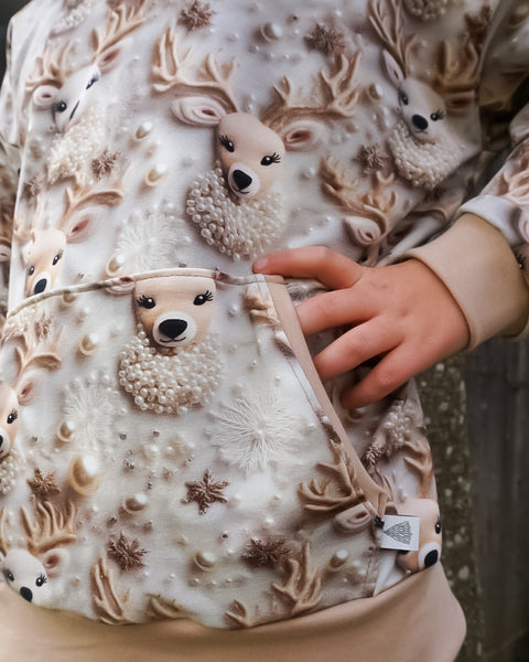 Weblabels Tannenbaum 4er Set