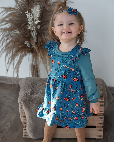 French Terry Wiesenglück Dunkel 3404 (Bio) VORBESTELLUNG