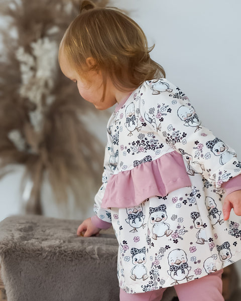 French Terry Leo Küken Creme 3367 (Bio) VORBESTELLUNG