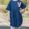 Gewerbelizenz zum Schnittmuster Rüschenkleid Mariella Webware